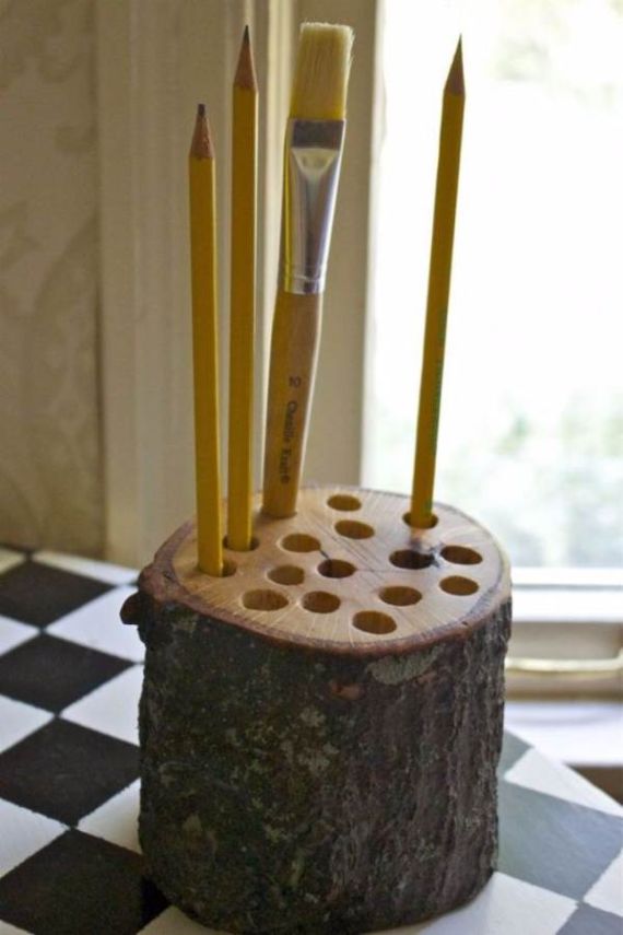DIY pencil holder ideas for your home desk decoration (33)