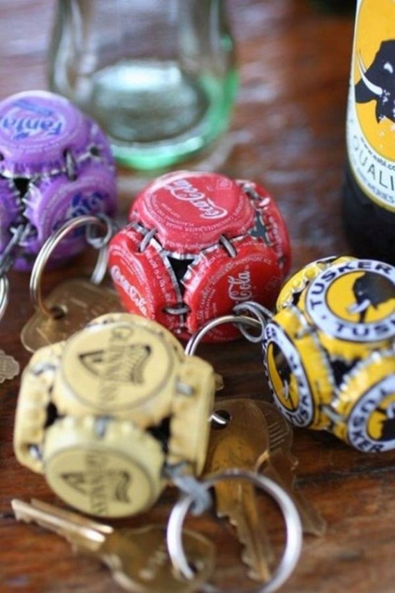 Creative Bottle Cap Craft Ideas (DIY Recycle Projects) (131)
