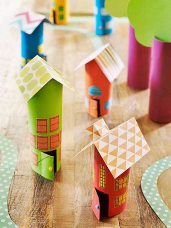 Easy Crafts Made With Recycled Materials (21)