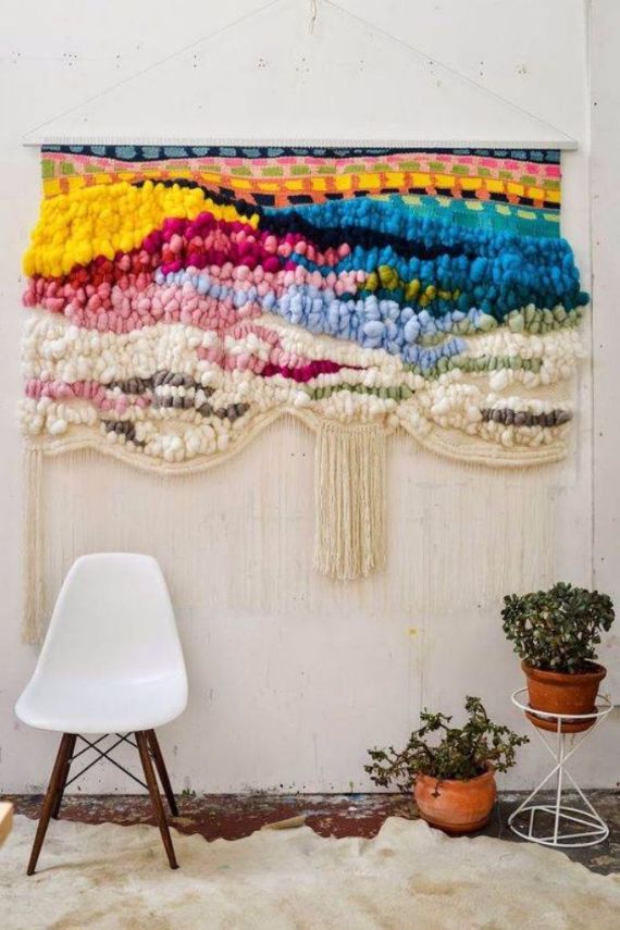 How to Turn a Rug Into a Wall Art Tapestry (4)