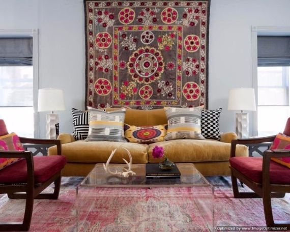 How to Turn a Rug Into a Wall Art Tapestry