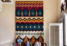 How to Turn a Rug Into a Wall Art Tapestry