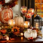 Cute And Cozy Rustic Fall And Halloween Décor Ideas (20)