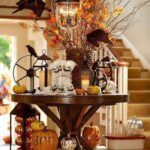 Cute And Cozy Rustic Fall And Halloween Décor Ideas (5)