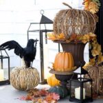 Cute And Cozy Rustic Fall And Halloween Décor Ideas (87)