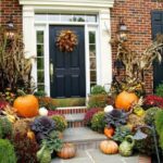 Cute And Cozy Rustic Fall And Halloween Décor Ideas (9)