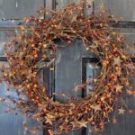 Cute And Cozy Rustic Fall And Halloween Décor Ideas (90)