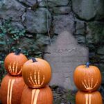 Halloween decorations with pumpkins (3)