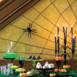 halloween-decoration-ideas-webbed-wall
