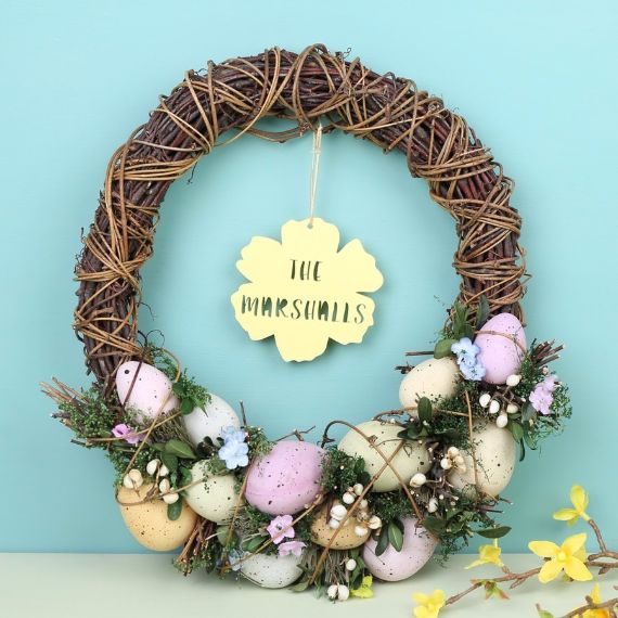 Easter Decoration In Pastel Color (3)