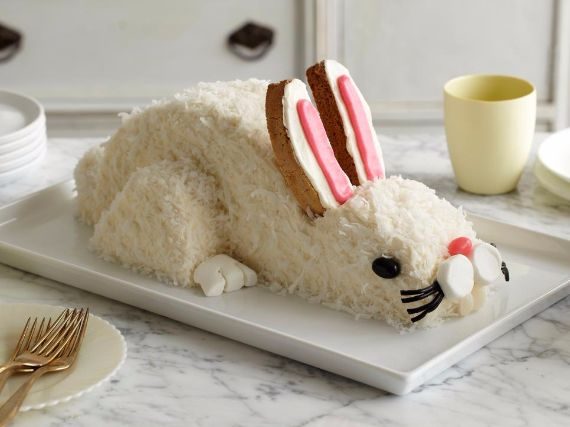 Bunny-Cake Easter Cake Decorating