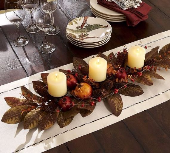 BeautifulThanksgiving Table Decorations Ideas (1)