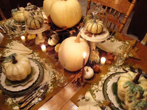 Elegant Thanksgiving Table Decorations Ideas ‎ (1)