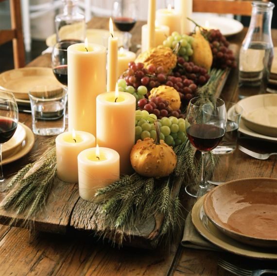 Elegant and Easy Thanksgiving Table Decorations Ideas ‎ ( (17)