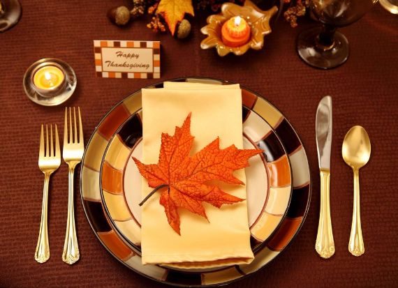 Elegant and Easy Thanksgiving Table Decorations Ideas ‎ ( (18)