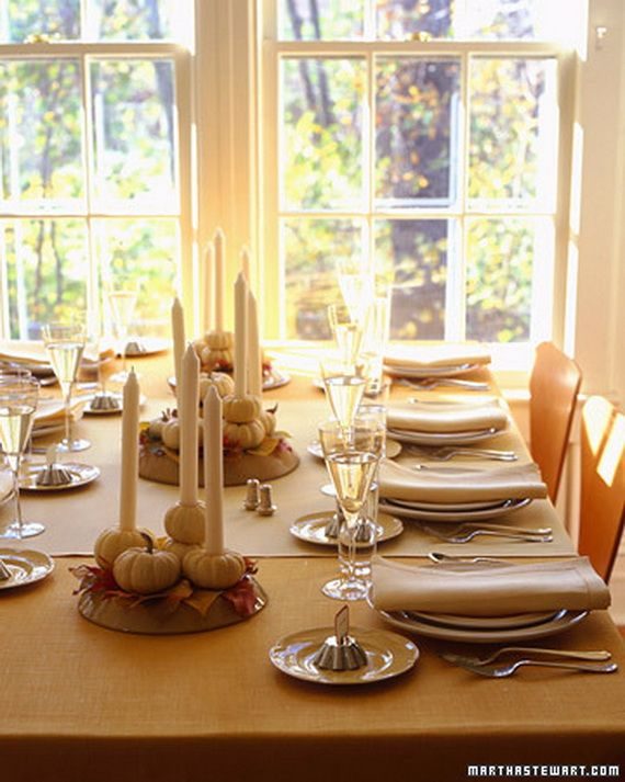 Elegant and Easy Thanksgiving Table Decorations Ideas ‎ ( (3)