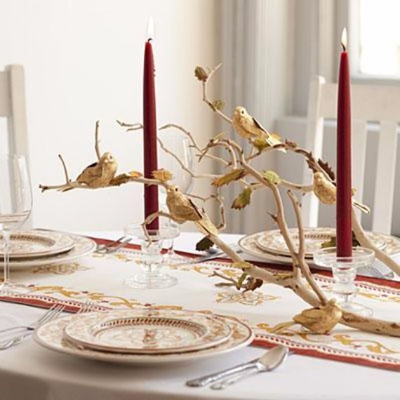 Elegant and Easy Thanksgiving Table Decorations Ideas ‎ ( (6)