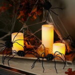 A Glitzy Fall And Halloween Décor Ideas_09