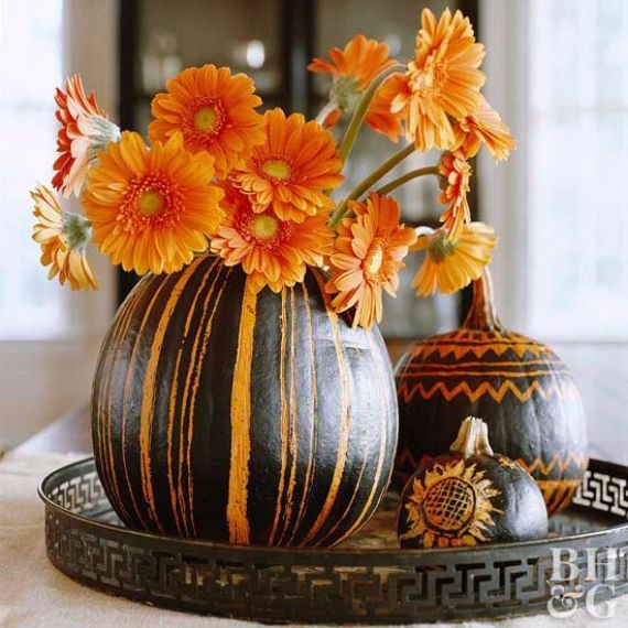 Fall and Halloween Centerpieces and Tabletop Ideas (1)