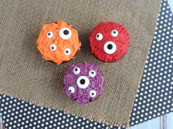 Monster-Cupcakes