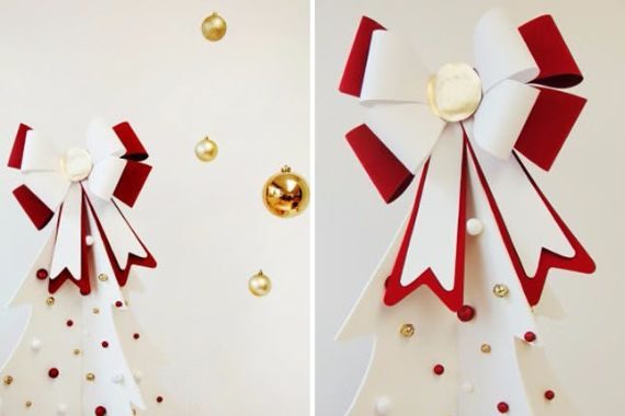 BOW CHRISTMAS TREE TOPPERS ‎