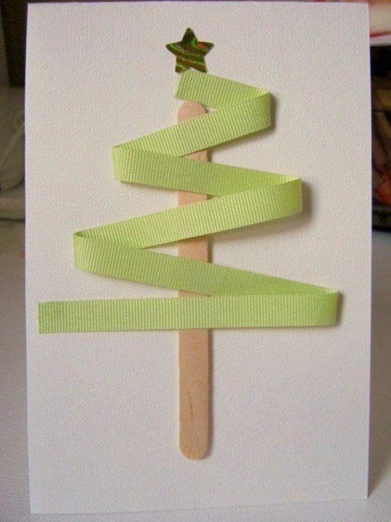 Christmas cards easy to make (3)
