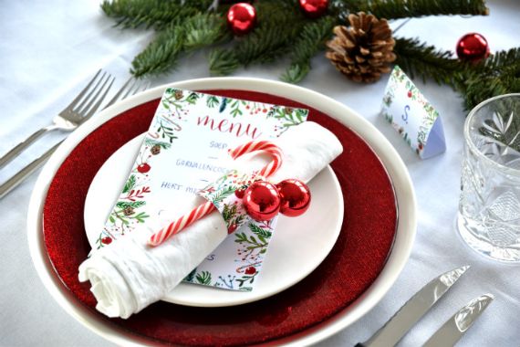Thanksgiving Napkin Holder Handmade Christmas Napkin Ring Leather Gifts for Her, Gifts for Couples Christmas Gifts Idea