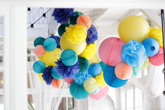Recycle PAPER LANTERNS to Decorations for theme ‎parties (1)