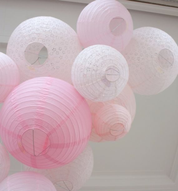 Recycle PAPER LANTERNS to Decorations for theme ‎parties (2)