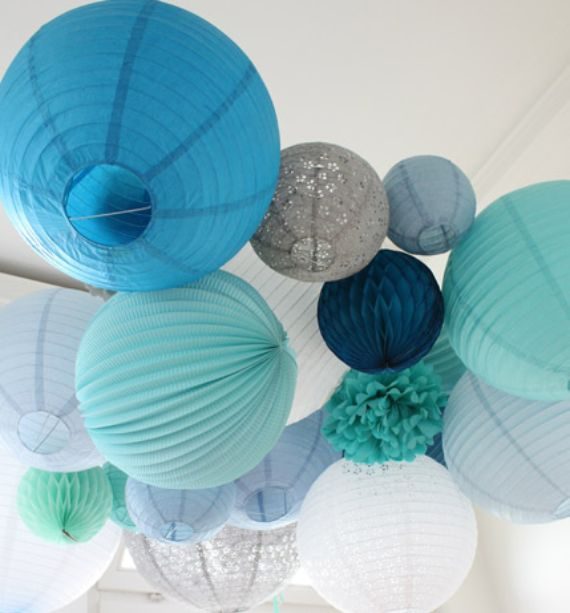 Recycle PAPER LANTERNS to Decorations for theme ‎parties (4)