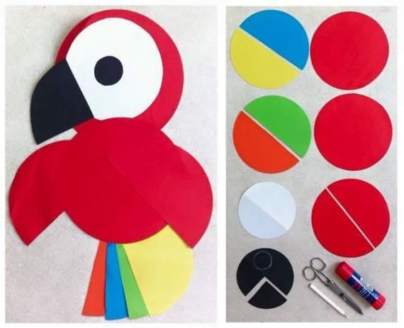 Craft Ideas with Paper Circles ‎