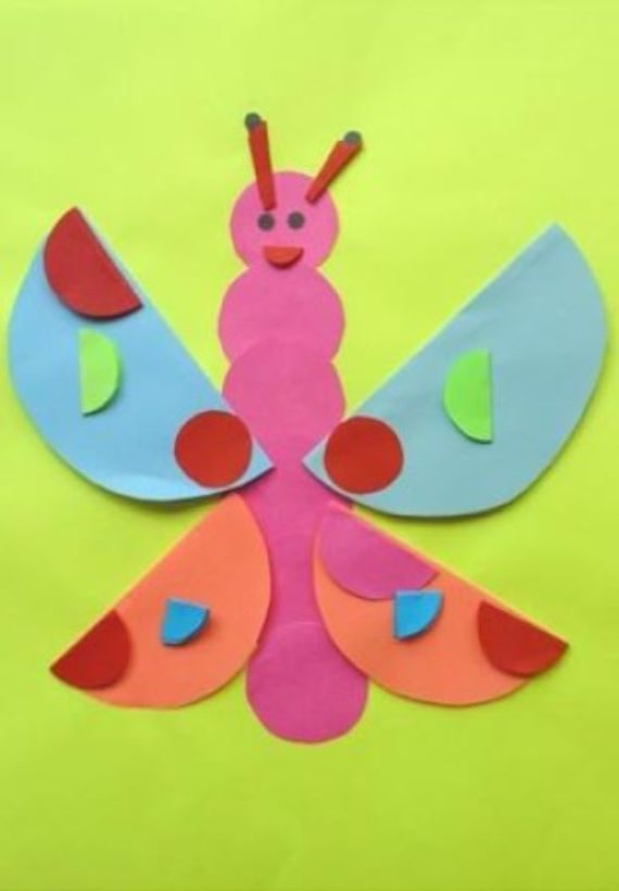 How to Make Craft Ideas with Paper Circles for Children ‎ (21)