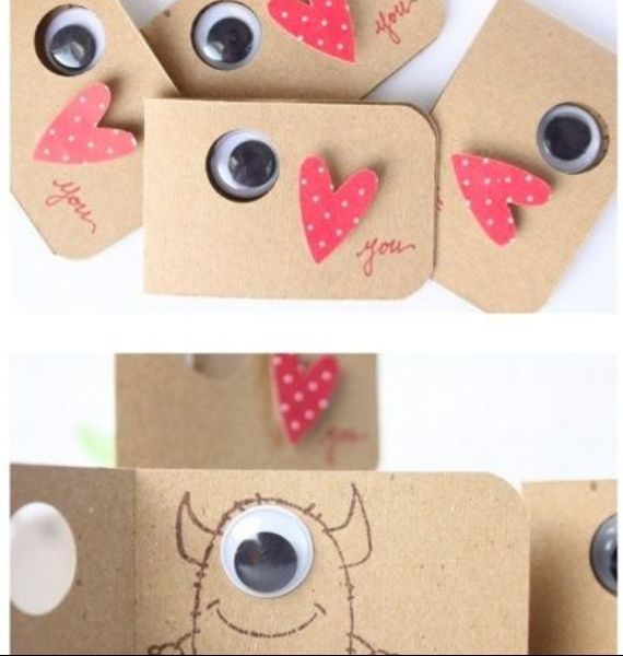 Kids Valentine Day Craft ideas (7)
