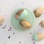 DIY Color Block Easter Eggs