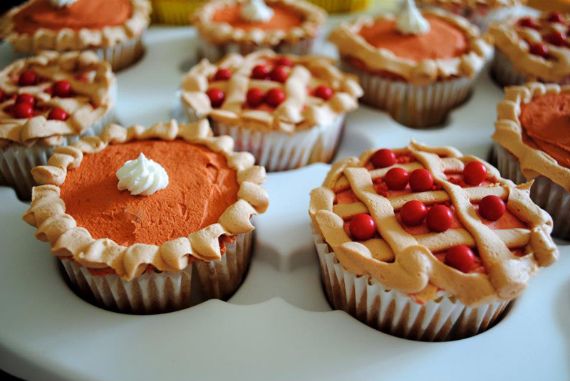 Thanksgiving Cupcake Cute Decorating Ideas Family Holiday Net Guide To Family Holidays On The Internet