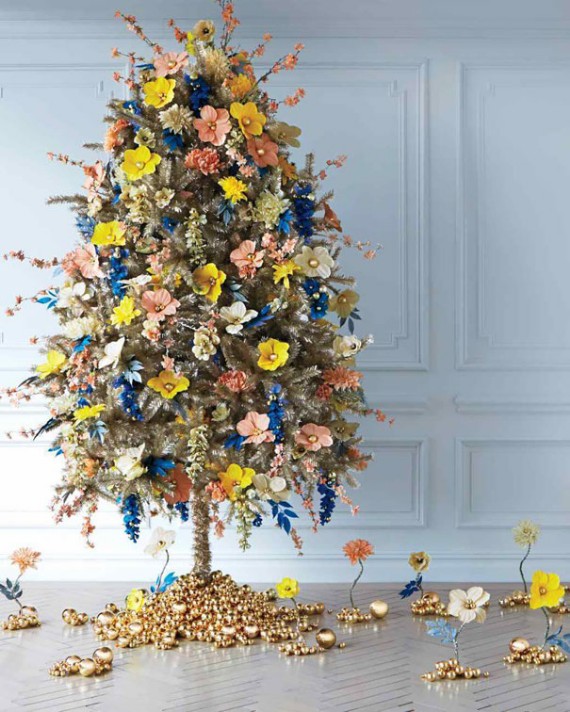 Flower Christmas Tree Decoration