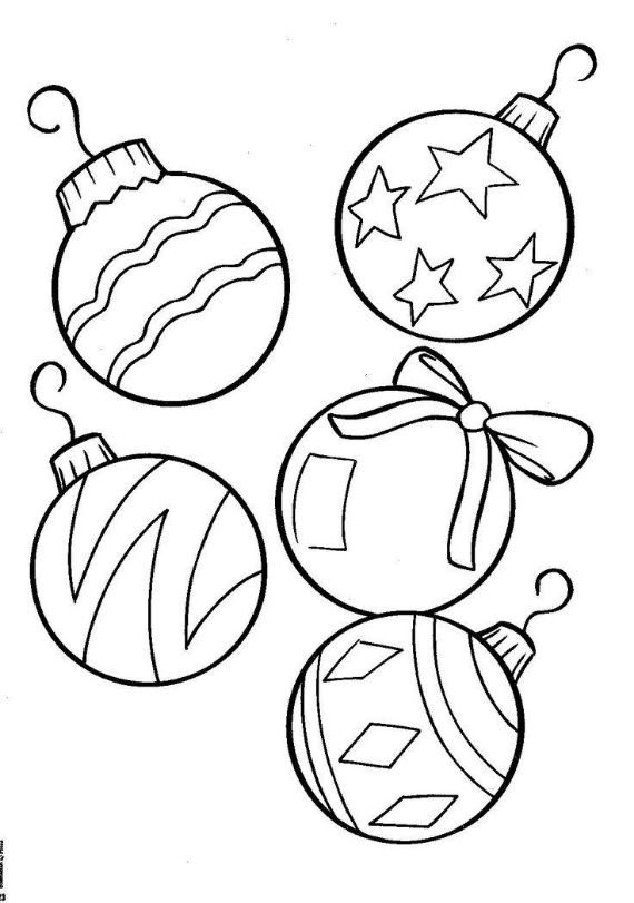 Christmas balls coloring pages -03