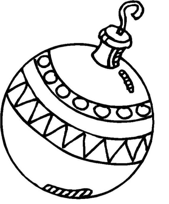 Christmas balls coloring pages -37