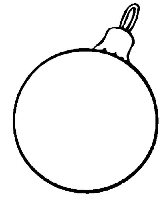 Christmas balls coloring pages -8