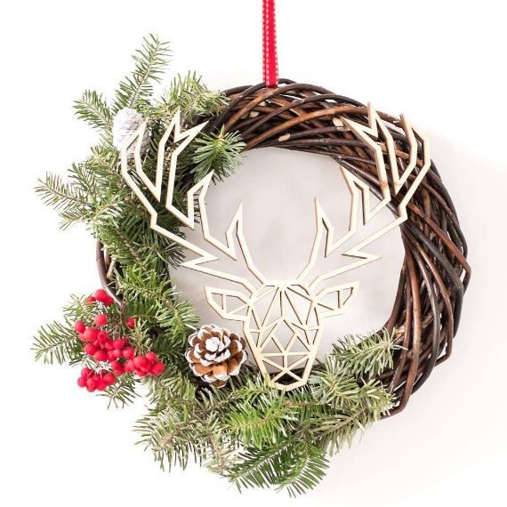 Unique WREATH Ideas to Inspire You This CHISTMAS 30