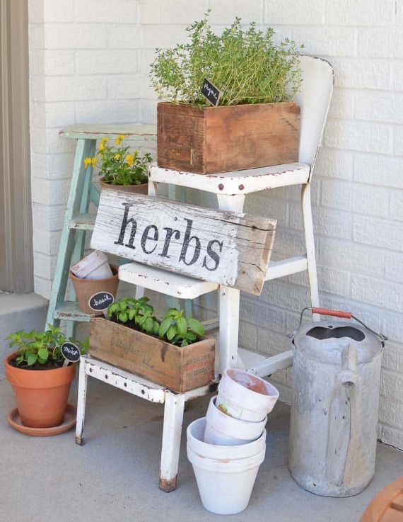 Beautiful-DIY Herb Garden-Decorating-Ideas-27-1-Kindesign