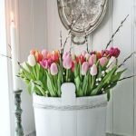 Decorate the home with tulips16
