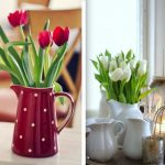 Decorate the home with tulips36