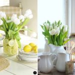 Decorate the home with tulips5
