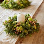 Table Candel Wreath Centerpiece (1)