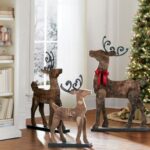 Christmas decoration with reindeer