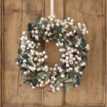 White DIY Berry Wreath