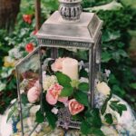 rustic-wedding-decor-ideas-flowers-in-lantern-centerpiece (1)