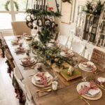 Modern Farmhouse Christmas Table Runner (1)