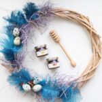 Easter Wreath of Feathers